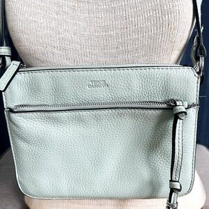 Vince Camino Eros Mint Crossbody Leather Bag
